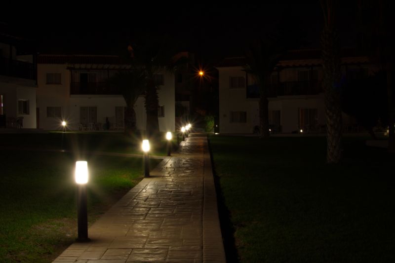 Courtyard Light Installation in Prescott Valley, AZ
