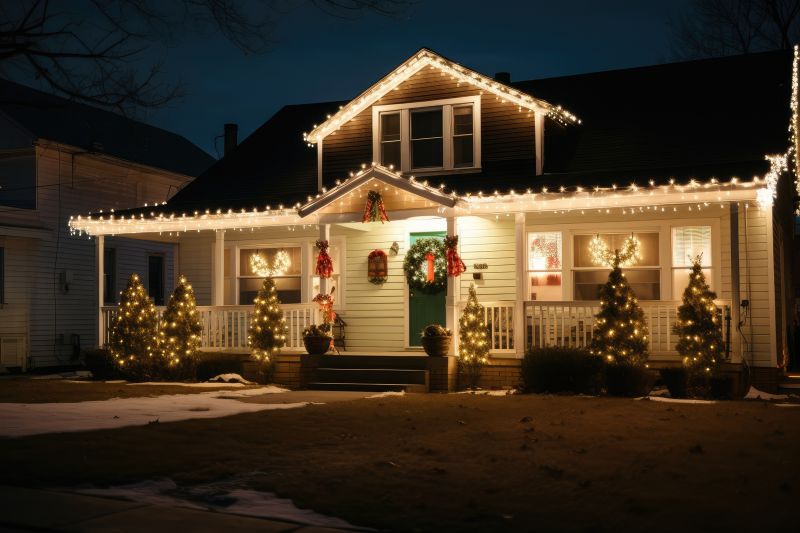 Residential Holiday Light Installations