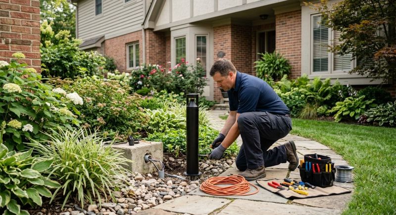 Outdoor Lighting Installation in Denver, CO