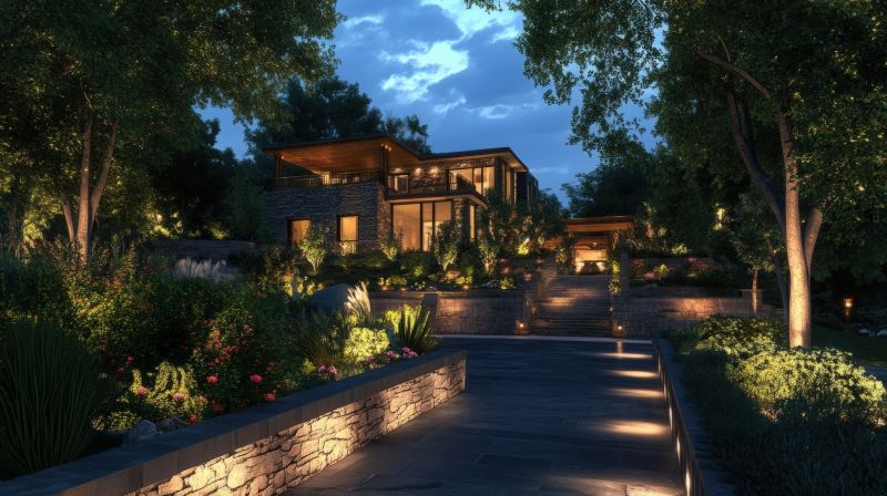 Elegant Outdoor Lighting