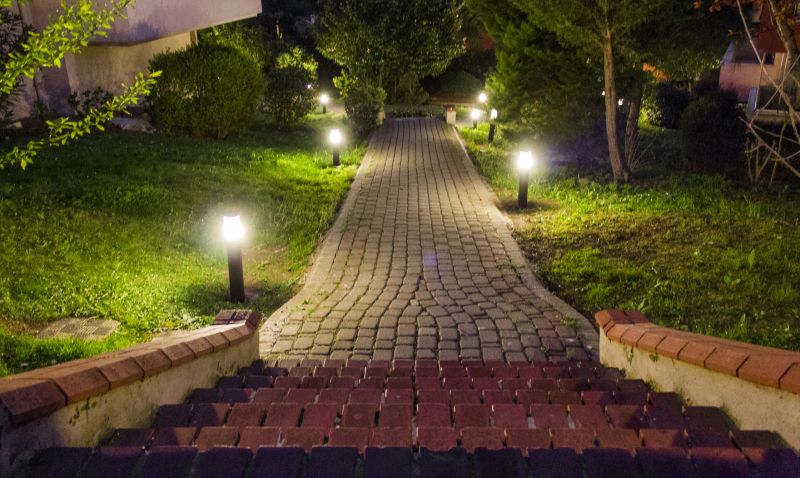 Walkway Lighting Installation in Olathe, KS